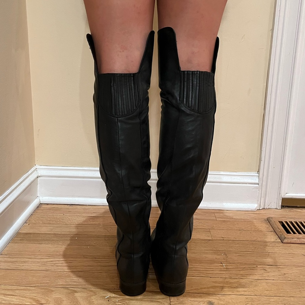 RARE Dolce Vita Over-the-Knee Black Boots, Size 8.5 EXCELLENT CONDITION - Picture 4 of 8